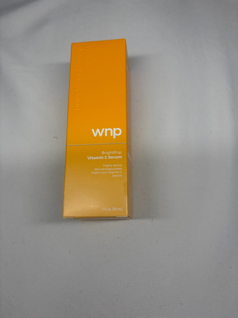 BrightPop Vitamin C Serum — Radiance Boost in Orange